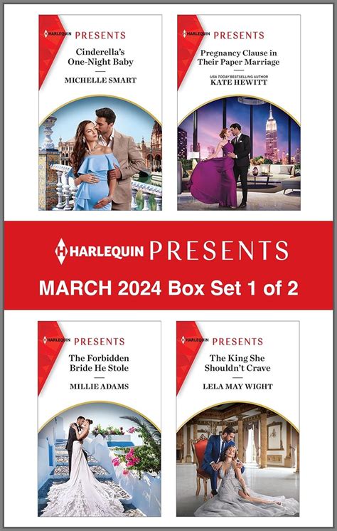 Harlequin Presents March 2024 .